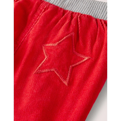 보덴 Boden Jersey-lined Cord Pants - Fire Red