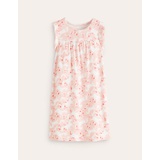Boden Printed Nightgown - Boto Pink Unicorn Floral