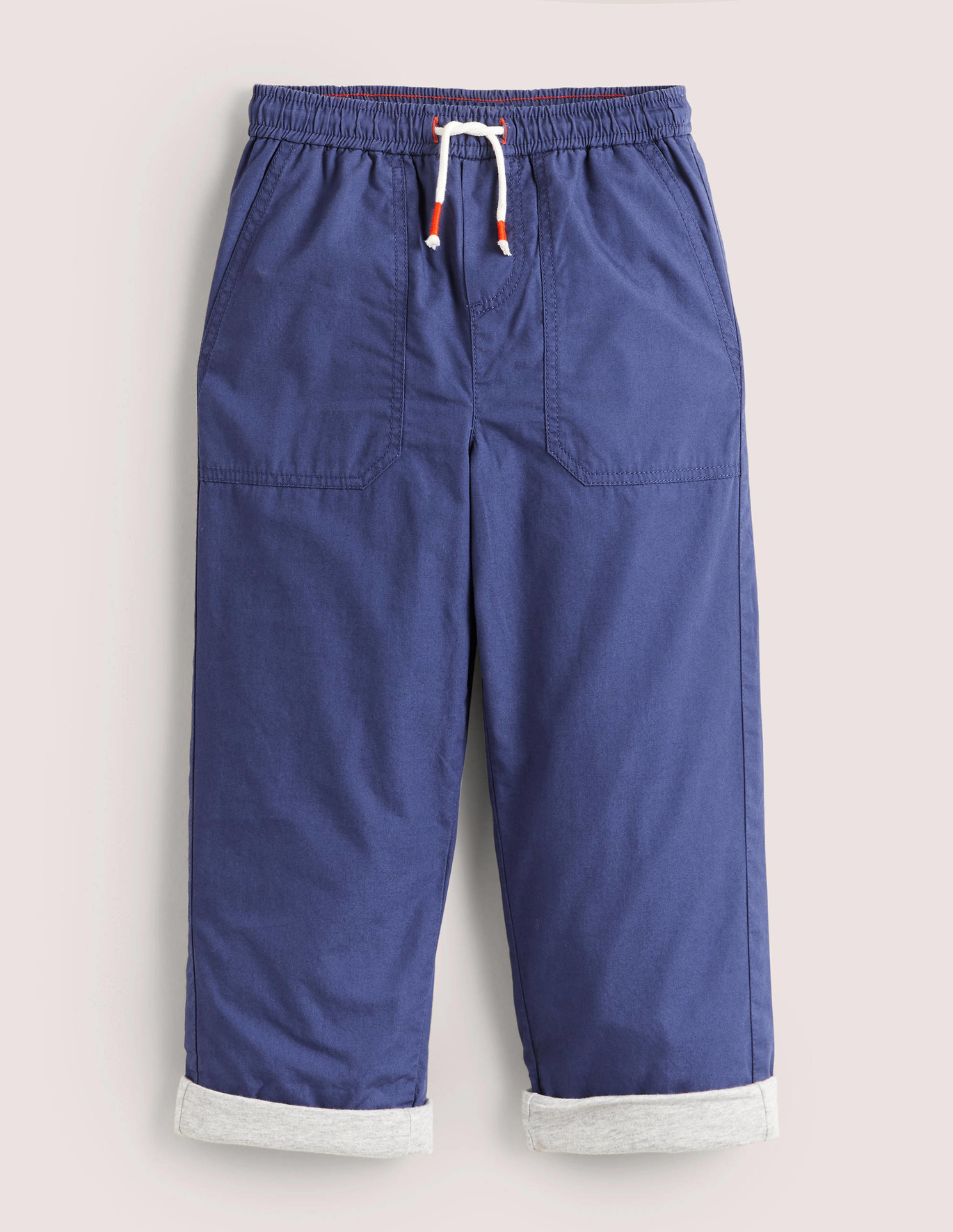 Boden Lined Cord Pants - Starboard Blue