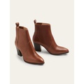Boden Western Ankle Boot - Tan