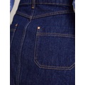 Boden Patch Pocket Denim Mini Skirt - Indigo Denim