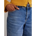 Boden Low Rise Wide Leg Jeans - Light Vintage