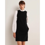 Boden Jersey Mini Shift Dress - Black
