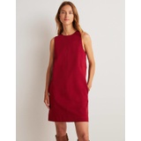 Boden Jersey Mini Shift Dress - Russet Red