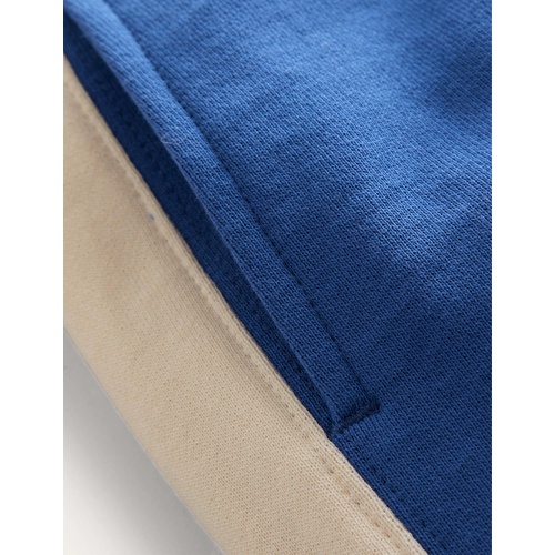 보덴 Boden Side Panel Texture Joggers - Bluing Blue