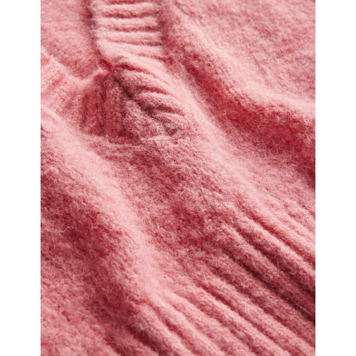 보덴 Boden Cropped V-neck Sweater Vest - Dahlia Pink