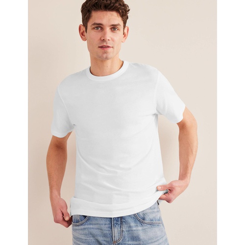 보덴 Boden Slim Fit Classic T-Shirt - White