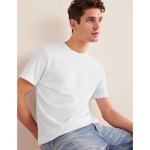 보덴 Boden Slim Fit Classic T-Shirt - White