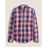 Boden Button Down Slim Fit Shirt - Faded Red Check