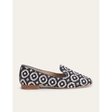 Boden Tapestry Embroidered Loafers - Geo