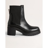 Boden Chunky Heeled Chelsea Boots - Black