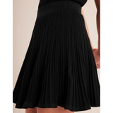Boden Knitted Pointelle Skirt - Black