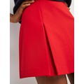 Boden BOX PLEAT A-LINE SKIRT - Red