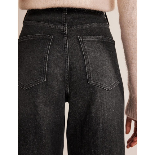 보덴 Boden Full Length Straight Jeans - Washed Black