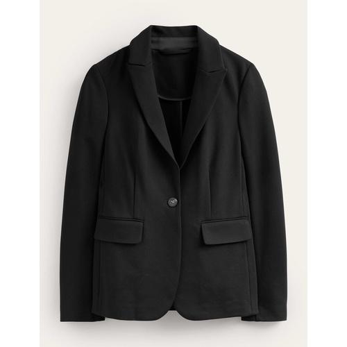 보덴 Boden Tailored Stretch Jersey Blazer - Black