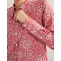 Boden New Silk Shirt - Faded Rose Floral Tapestry
