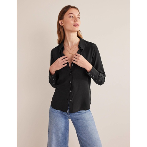 보덴 Boden New Silk Shirt - Black