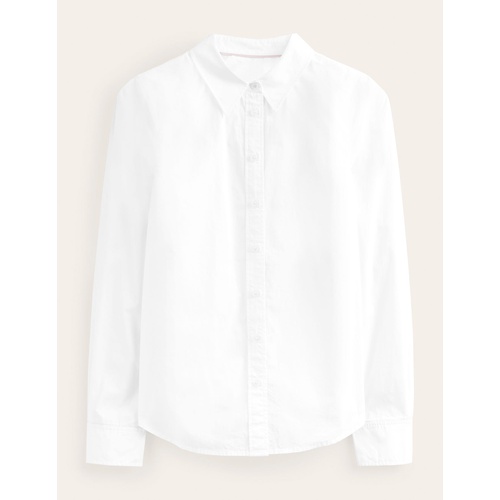 보덴 Boden New Classic Cotton Shirt - White
