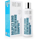 Bold Uniq Bold Plex Bond Strengthening Protein Shampoo for Dry Damaged hair - Hydrating Conditioning Formula for Curly, Dry, Colored, Frizzy, Broken or Bleached Hair Types. Paraben & Sulfate