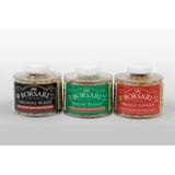 Borsari Seasoned Salt Gift Set - Gourmet Sea Salt Blends With Herbs and Spices - Gluten Free - 4 oz Shaker Bottles, 3 Pack Set (Savory/Orange Ginger/Original)