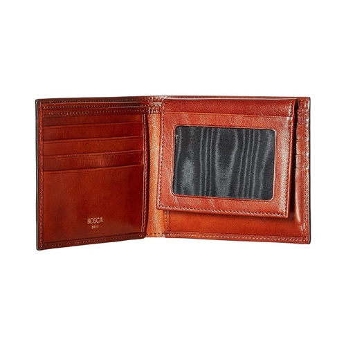  Bosca Old Leather Collection - Credit Wallet w/ ID Passcase