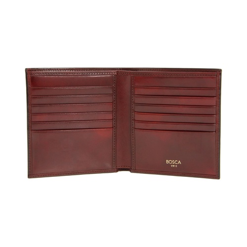  Bosca Old Leather Collection - 12-Pocket Credit Wallet