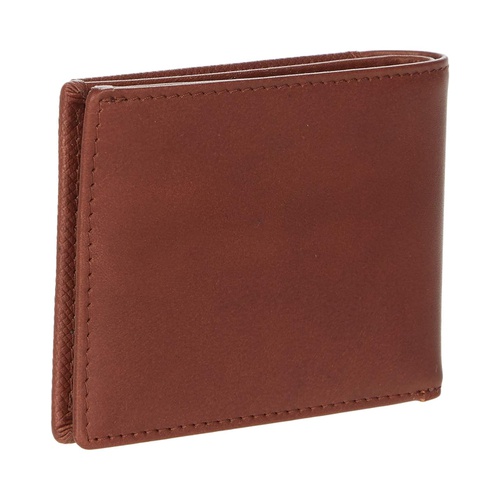  Bosca Small Bifold Wallet w/ Non-RF Blocking Pocket