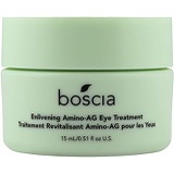 boscia Enlivening Amino-AG Eye Treatment - Vegan, Cruelty-Free, Natural and Clean Skincare | Under Eye Cream for Dark Circles, Puffiness and Minimizing Wrinkles, 0.5 fl oz