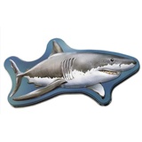Boston America Maneater Sour Body Part Candy - One (1) Collectible Great White Shark Tin - Sour Orange Flavor