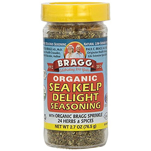  Bragg Organic Herbs And Spices Seasoning - Sea Kelp - 2.7 Ounces (Pack of 2)