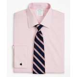 Stretch Milano Slim Fit Dress Shirt, Non-Iron Pinpoint Ainsley Collar French Cuff