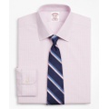 Stretch Madison Relaxed-Fit Dress Shirt, Non-Iron Royal Oxford Ainsley Collar Check