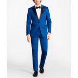 Regent Fit Linen and Wool One-Button Tuxedo