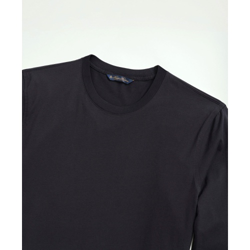 브룩스브라더스 Supima Cotton Long-Sleeve Logo T-Shirt