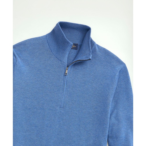 브룩스브라더스 Supima Cotton Half-Zip Sweater
