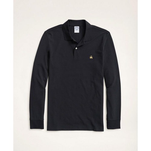 브룩스브라더스 Golden Fleece Stretch Supima Long-Sleeve Polo Shirt