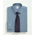 Stretch Supima Cotton Non-Iron Pinpoint Oxford Ainsley Collar, Gingham Dress Shirt