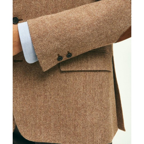 브룩스브라더스 Classic Fit Wool Herringbone Sport Coat