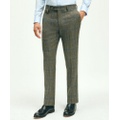 Slim Fit Wool Twill Prince Of Wales Suit Pants