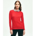 Cotton Removable Collar Sweater