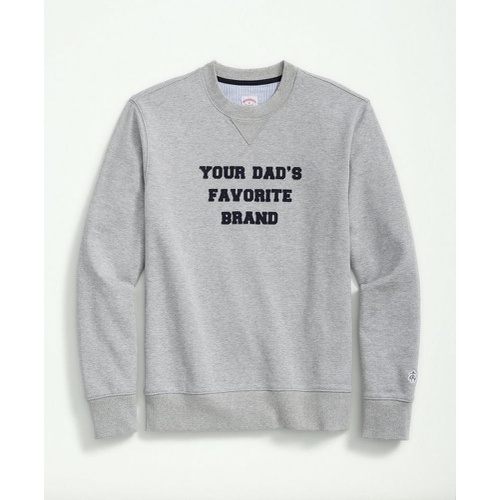 브룩스브라더스 Your Dads Favorite Brand Sweatshirt in French Terry Cotton