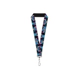 Buckle-Down Lanyard-10-Stitch 2-expressions/2-poses Tropical Flora