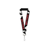 Buckle-Down Lanyard-10-Baymax Poses Black/White/red