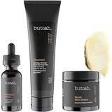 Buttah. by Dorion Renaud Buttah Skin by Dorion Renaud Complete Skin Kit for Melanin Rich Skin | Facial Shea Butter 2oz | Vitamin C Serum 1oz | Facial Cleanser 3.4oz | Organic & All Natural Skin Care |