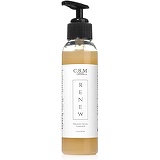 C.S.M CSM Organic Face Wash for Gently Exfoliating and Clarifying Acne Prone and Dry Skin, Natural Face Cleanser with Essential Oils for Reducing Pores, RENEW Antiaging Organic Facial Wa