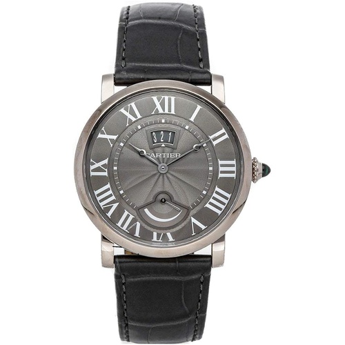  Cartier Rotonde De Cartier Manual Wind Silver Dial Watch W1556253 (Pre-Owned)