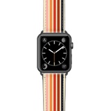 CASETiFY Retro Saffiano Faux Leather Apple Watch Strap_SPACE GREY