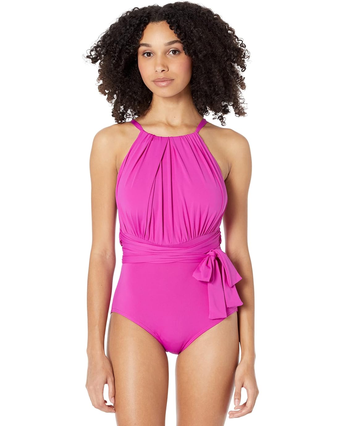 COCO REEF Keepsake Iconic Belted High Neck One-Piece