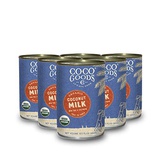 CocoGoods Co Single-Origin Organic Coconut Milk 13.5 fl. oz - Gluten-free, Non-GMO, Vegan, & Dairy-free, 6 pack