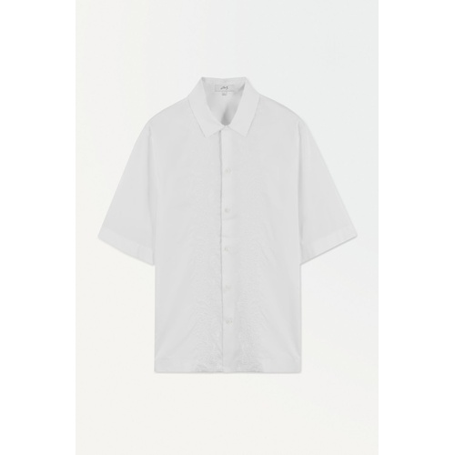COS THE EMBROIDERED SHORT-SLEEVED SHIRT